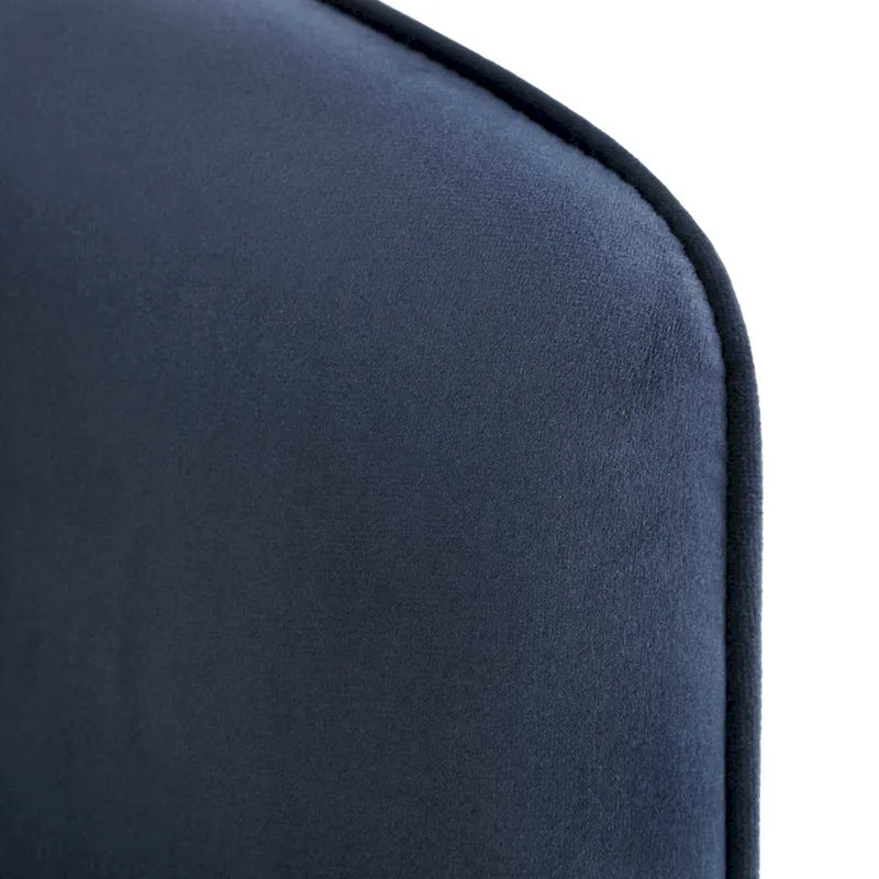 Fauteuil d'appoint en velours finition dorée Bette