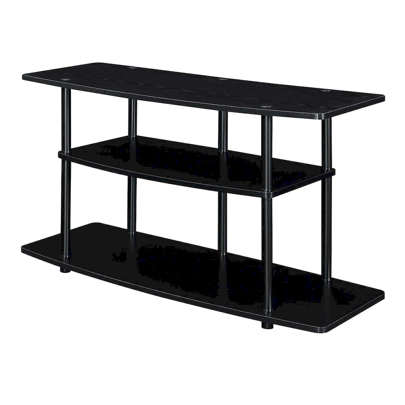 Meuble TV large à 3 niveaux, sans outils