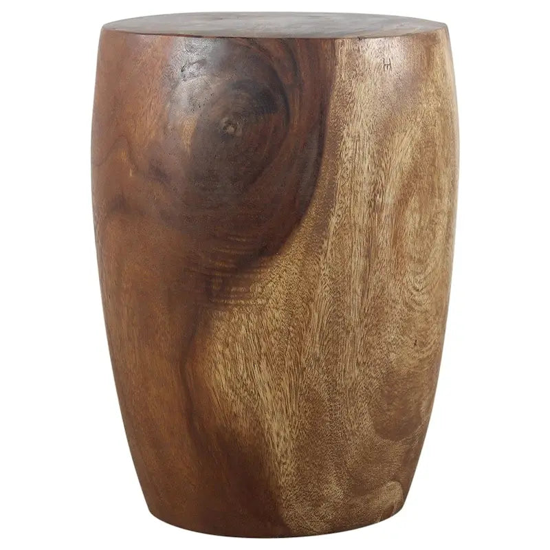 Table d'appoint Haussmann Wood Merlot 38 cm P x 51 cm H Noyer huilé - 38 x 38 x 51