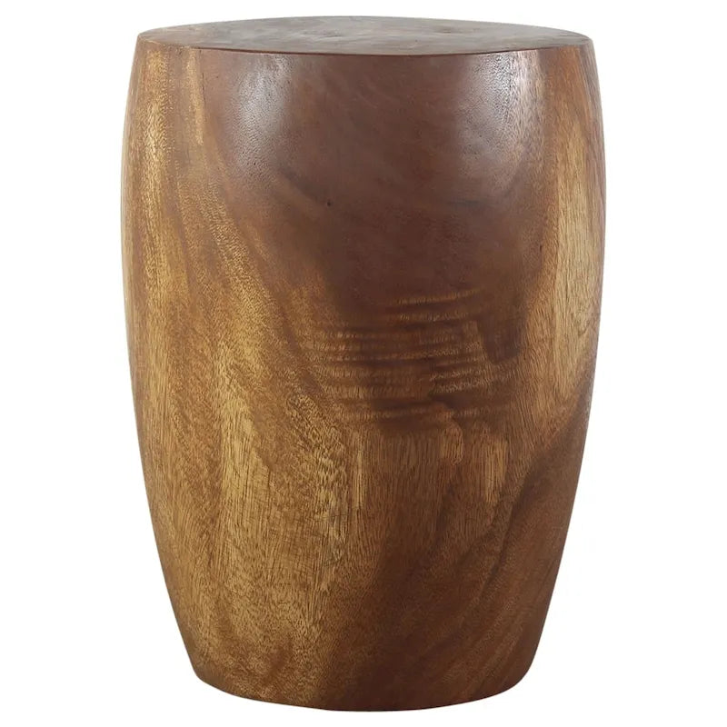 Table d'appoint Haussmann Wood Merlot 38 cm P x 51 cm H Noyer huilé - 38 x 38 x 51