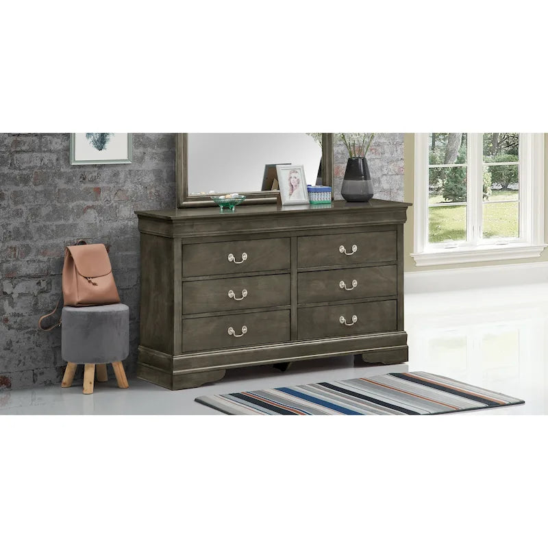Commode de chambre à 6 tiroirs