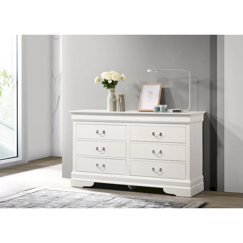 Commode de chambre à 6 tiroirs