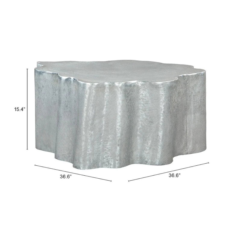 Table basse - 36,6 L x 36,2 P x 15,4 H