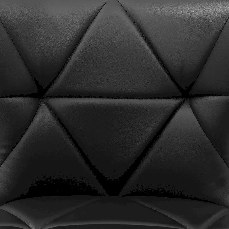 Tabourets de comptoir pivotants de 66 cm de style moderne du milieu du siècle en similicuir/tissu, pour îlot
